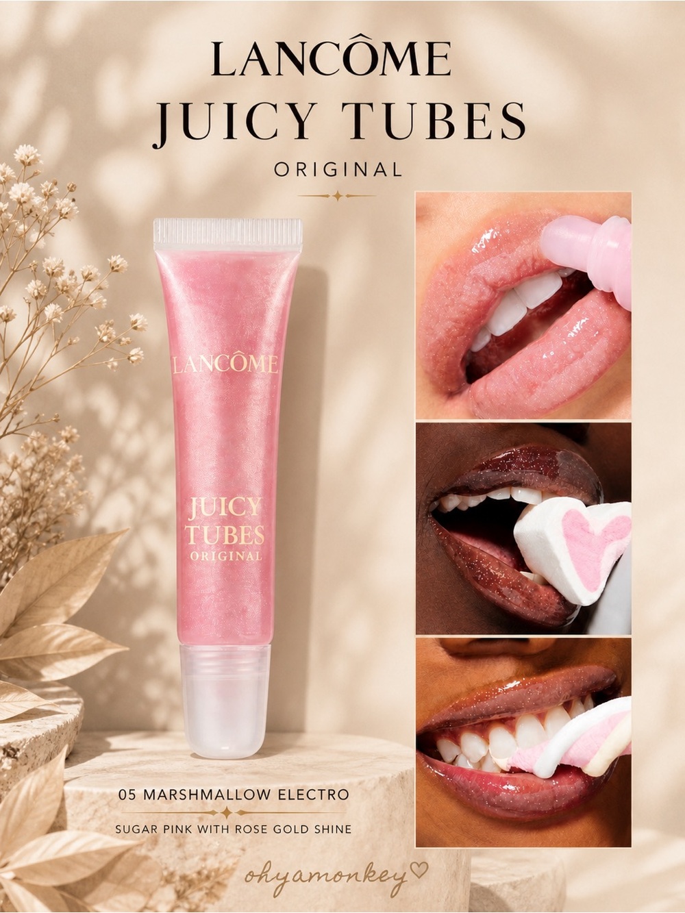 Juicy Tubes Lip Gloss — 05 Marshmallow Electro 1.5oz